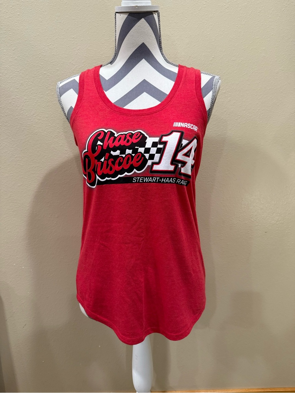Chase Briscoe #14 Red Women's Tank Top -